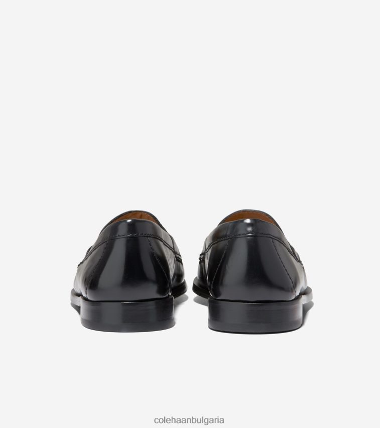 Cole Haan мокасина с пискюл мъже 84PB6Z476 черен обувки