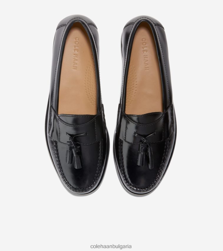 Cole Haan мокасина с пискюл мъже 84PB6Z476 черен обувки