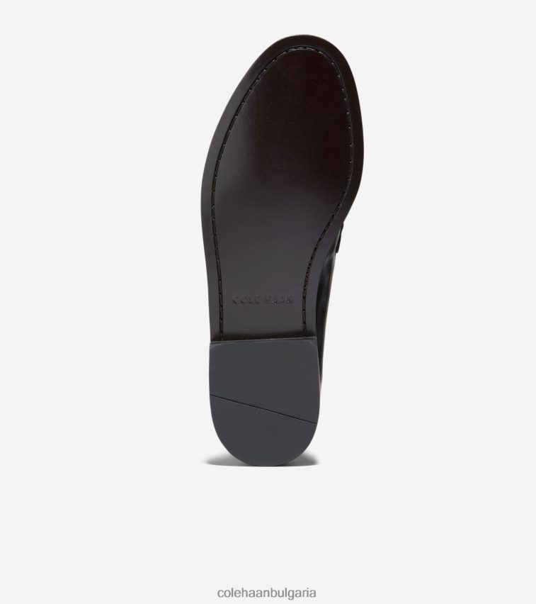 Cole Haan мокасина с пискюл мъже 84PB6Z476 черен обувки