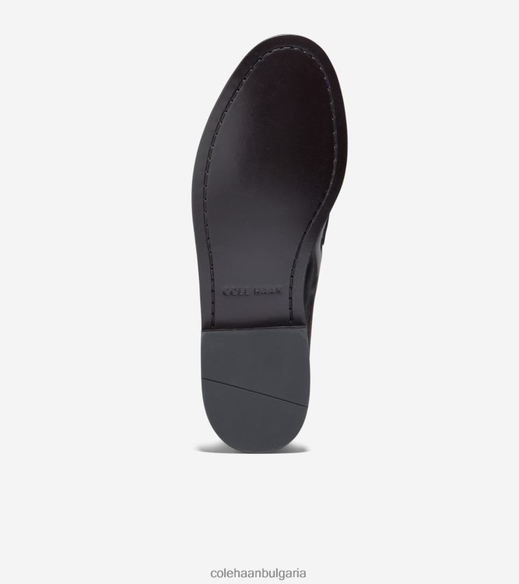 Cole Haan мокасина с пискюл мъже 84PB6Z477 бордо обувки