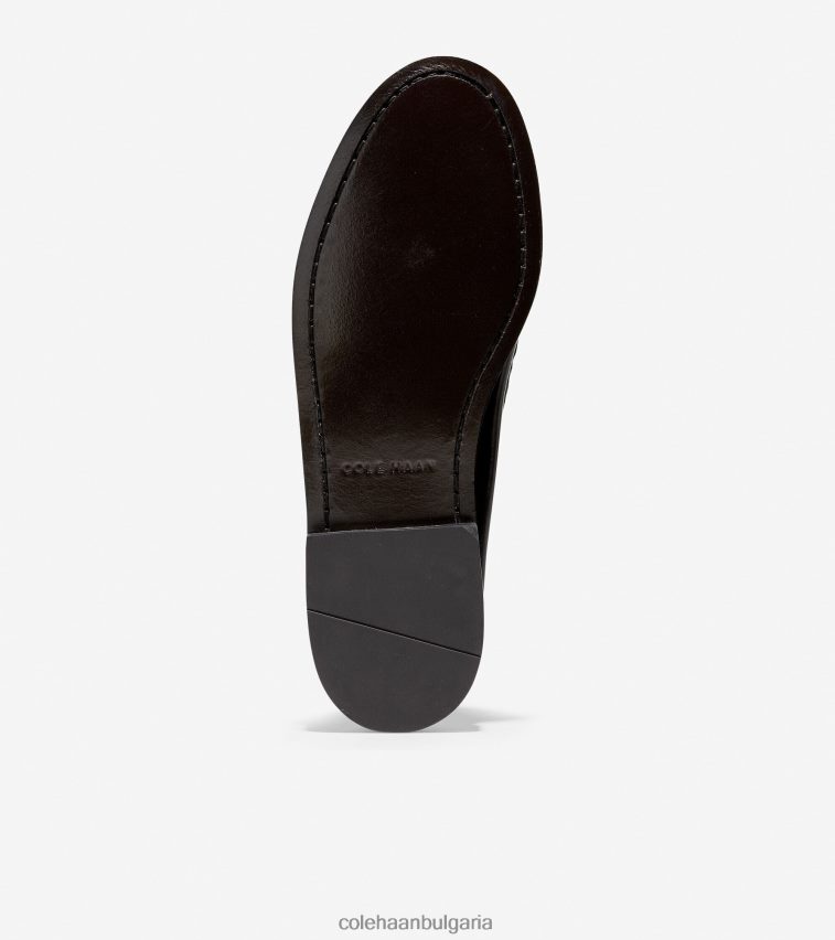 Cole Haan щипка пени мокасина мъже 84PB6Z485 черен обувки