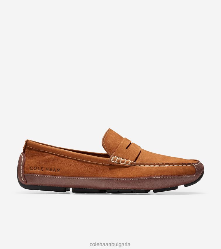 Cole Haan Wyatt Penny Driver мъже 84PB6Z415 британски тен обувки