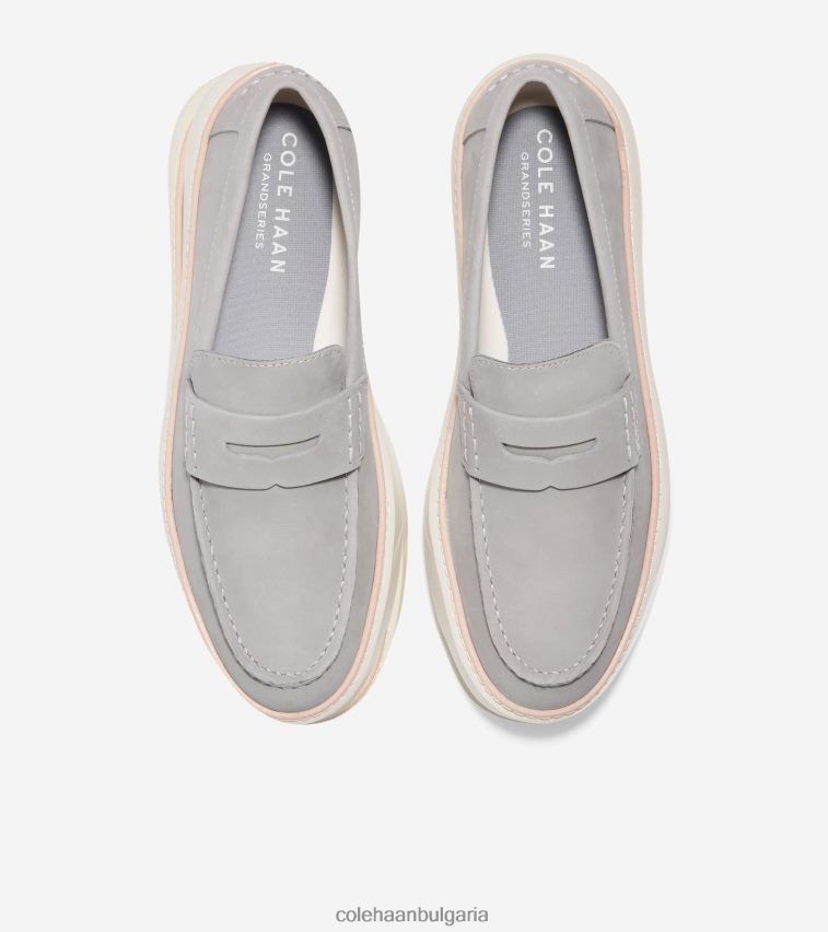 Cole Haan grandpro topspin пени мокасини мъже 84PB6Z292 палома набук-слонова кост обувки