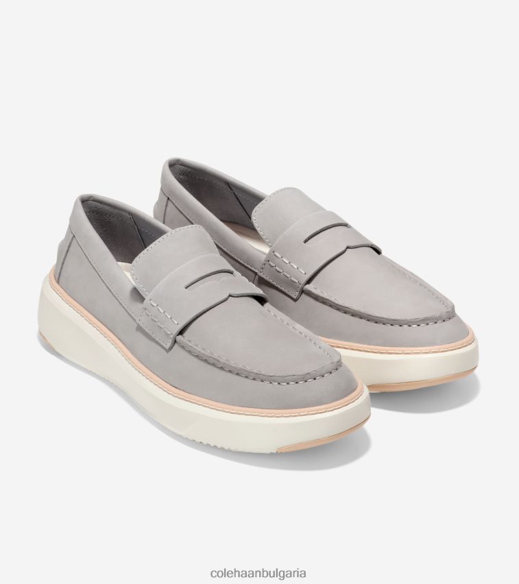 Cole Haan grandpro topspin пени мокасини мъже 84PB6Z292 палома набук-слонова кост обувки