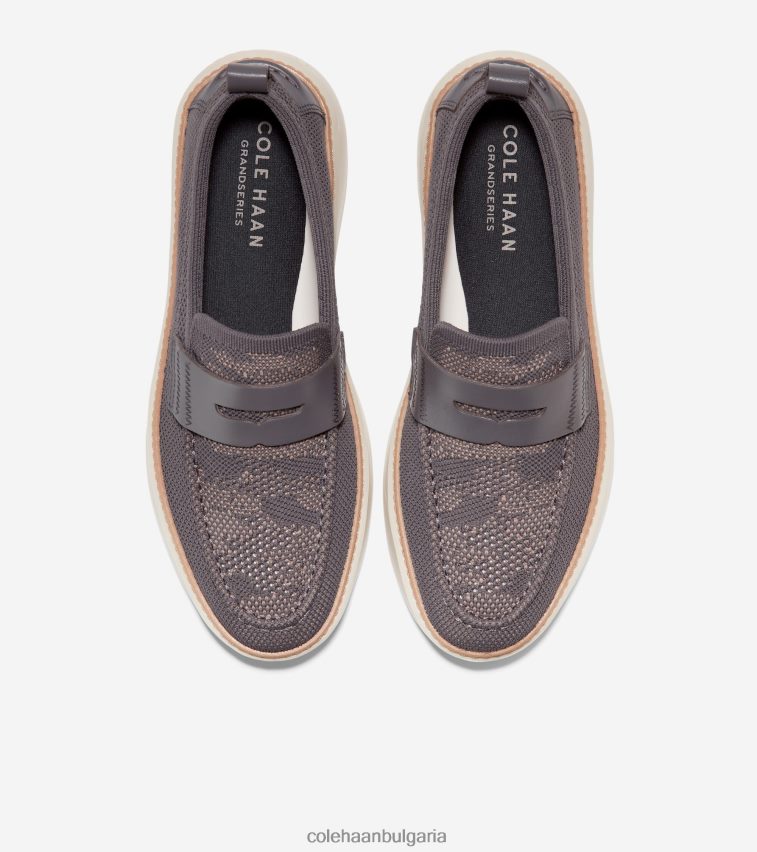 Cole Haan grandpro topspin пени мокасини мъже 84PB6Z319 айфелова кула камуфлаж-слонова кост стичлит обувки