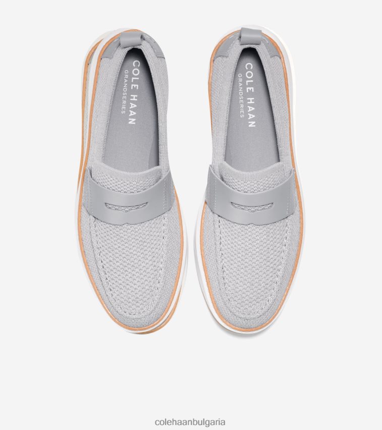 Cole Haan grandpro topspin пени мокасини мъже 84PB6Z320 киша-оптика бяла обувки