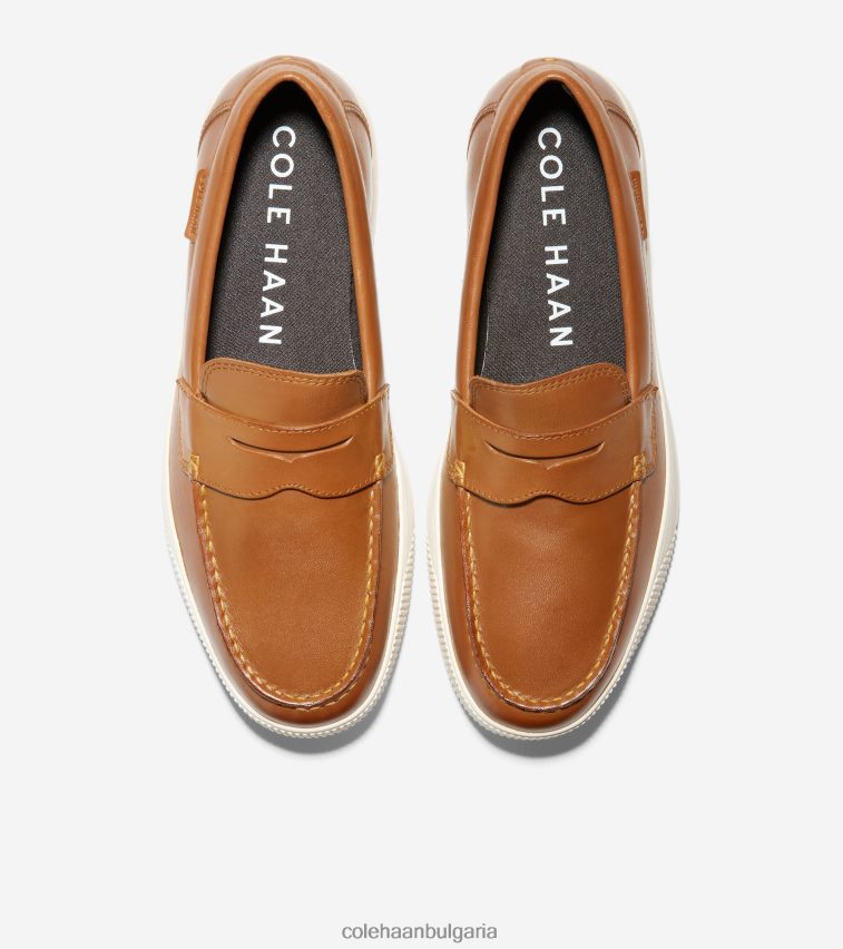 Cole Haan nantucket 2.0 пени мокасина мъже 84PB6Z353 британски тен обувки