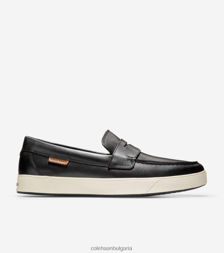Cole Haan nantucket 2.0 пени мокасина мъже 84PB6Z354 черен обувки