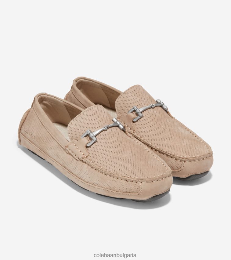 Cole Haan wyatt bit драйвер мъже 84PB6Z356 дюна-никотин обувки