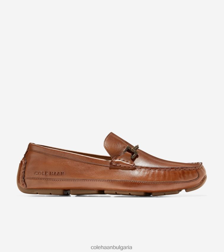 Cole Haan wyatt bit драйвер мъже 84PB6Z359 британски тен обувки