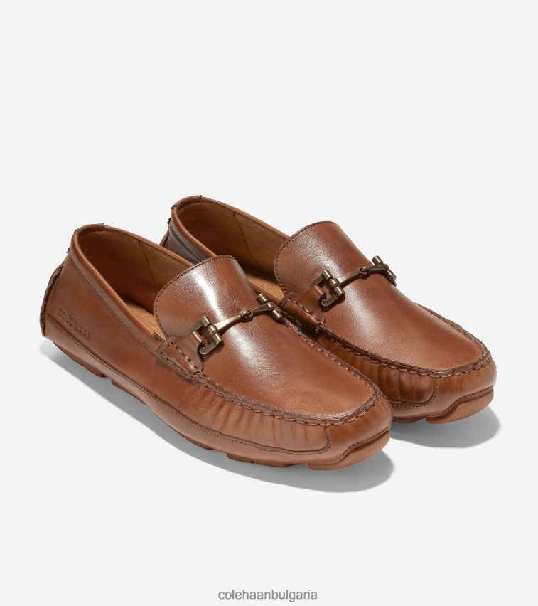 Cole Haan wyatt bit драйвер мъже 84PB6Z359 британски тен обувки