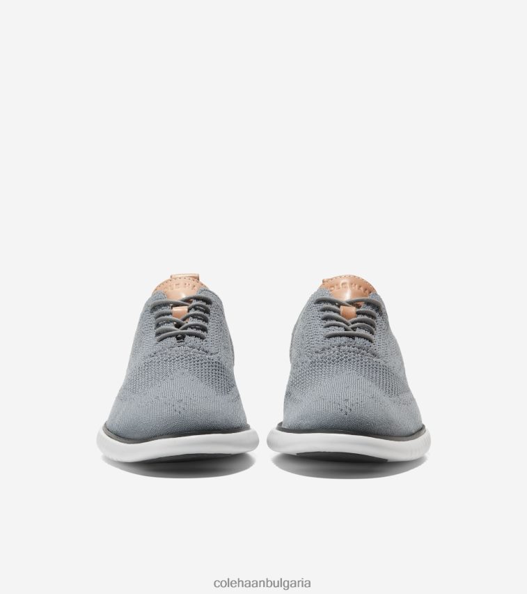 Cole Haan 2.zerogrand oxford мъже 84PB6Z273 бяло-железен камък обувки