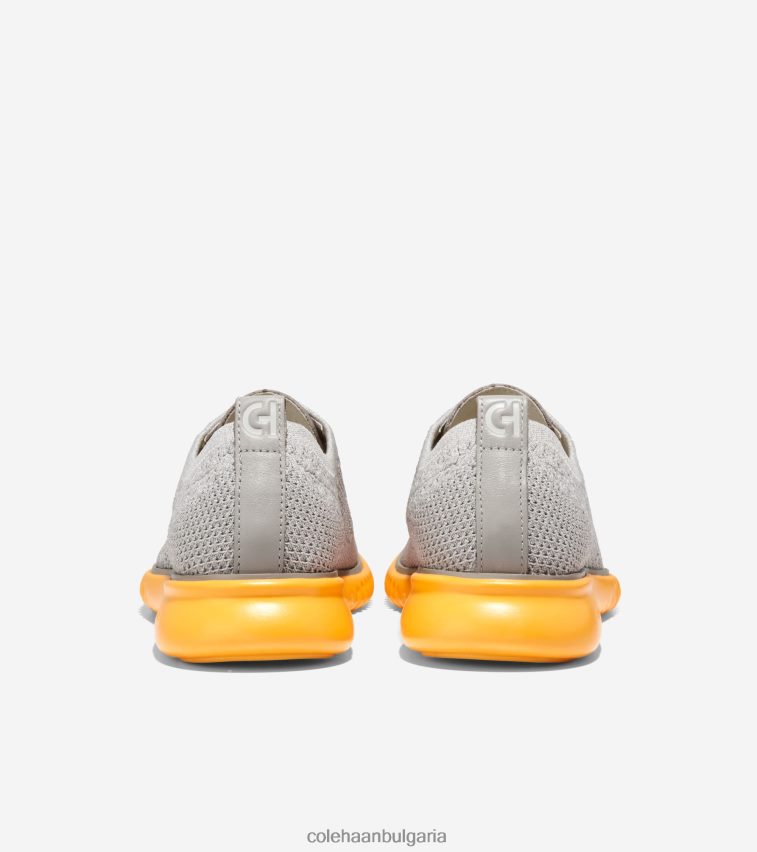 Cole Haan 2.zerogrand oxford мъже 84PB6Z274 сребърна бреза-палома-злато синтез стичлит обувки