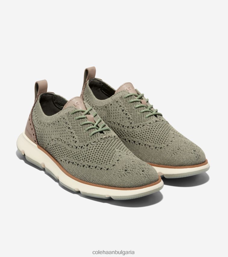 Cole Haan 4.zerogrand oxford мъже 84PB6Z360 зелен чай - масло от листа обувки