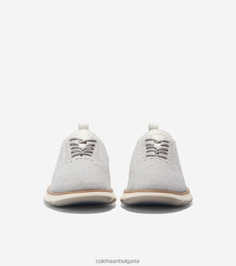 Cole Haan 4.zerogrand oxford мъже 84PB6Z361 сребърна бреза-палома стичлит обувки