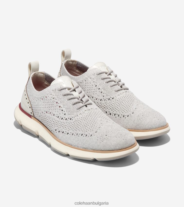 Cole Haan 4.zerogrand oxford мъже 84PB6Z361 сребърна бреза-палома стичлит обувки