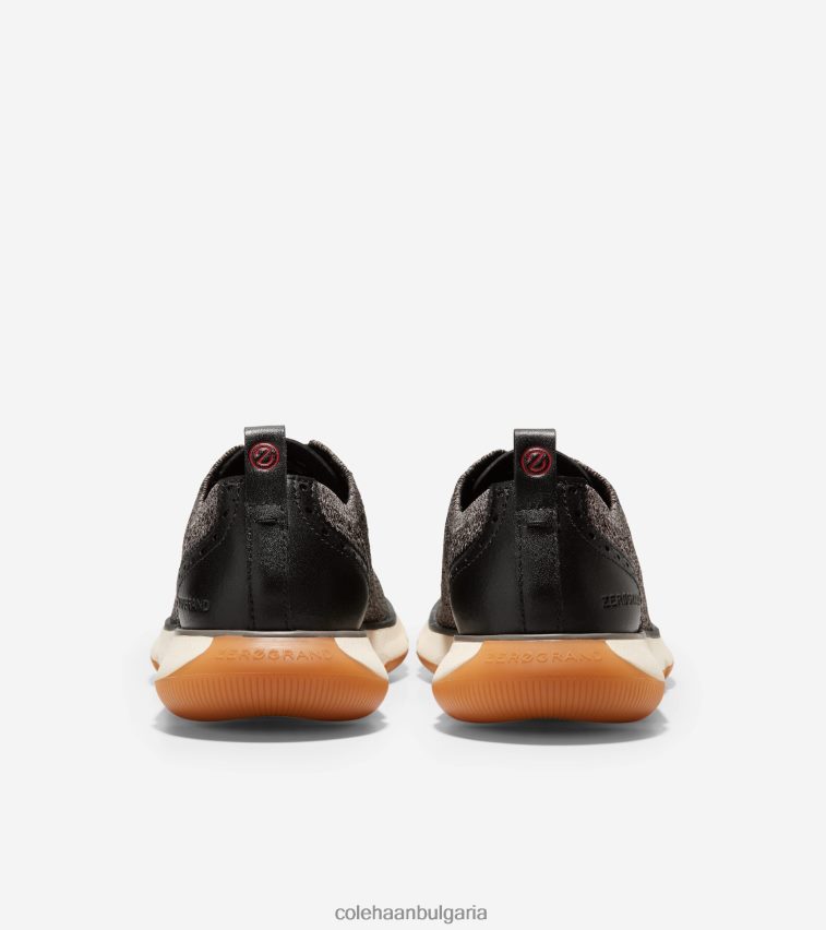 Cole Haan 4.zerogrand oxford мъже 84PB6Z362 черен-слонова кост-гума stitchlite обувки