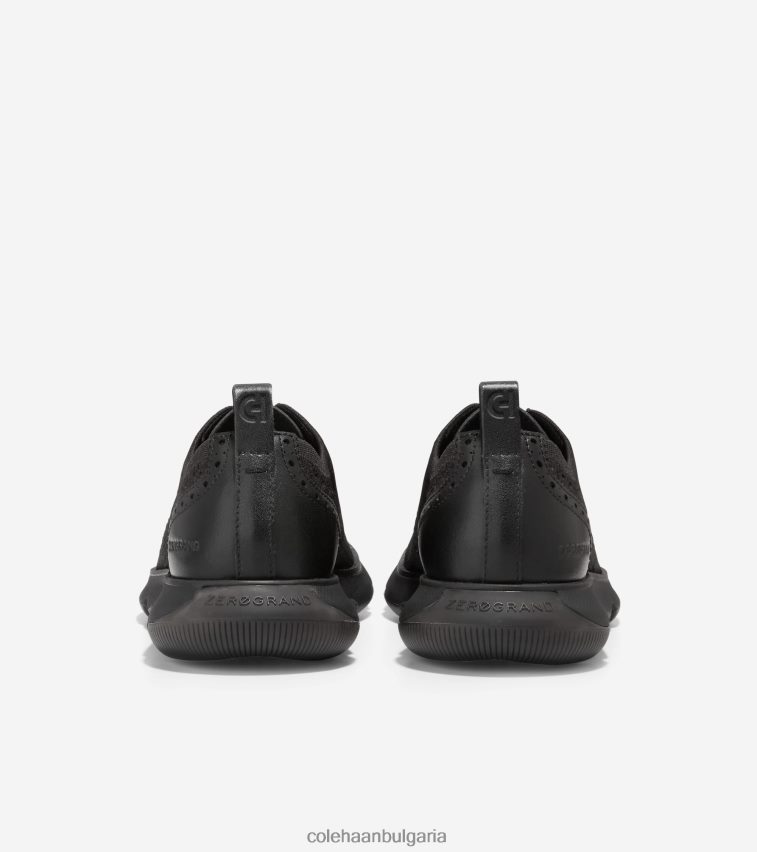 Cole Haan 4.zerogrand oxford мъже 84PB6Z363 черен стичлайт обувки