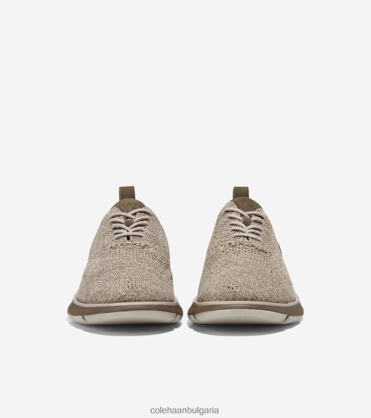 Cole Haan 4.zerogrand oxford мъже 84PB6Z364 каменно сив стичлит обувки