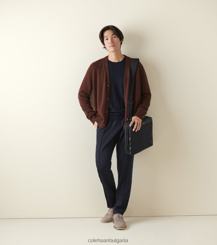 Cole Haan 4.zerogrand oxford мъже 84PB6Z364 каменно сив стичлит обувки