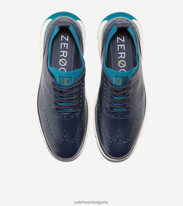 Cole Haan 4.zerogrand wingtip oxford мъже 84PB6Z369 тъмносиньо сако-мароканско синьо обувки