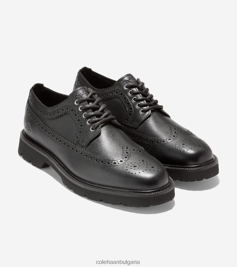Cole Haan американски класически дългокрил оксфорд мъже 84PB6Z389 черен обувки