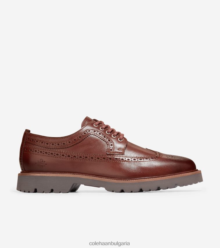 Cole Haan американски класически дългокрил оксфорд мъже 84PB6Z390 Уудбъри-след залез слънце обувки