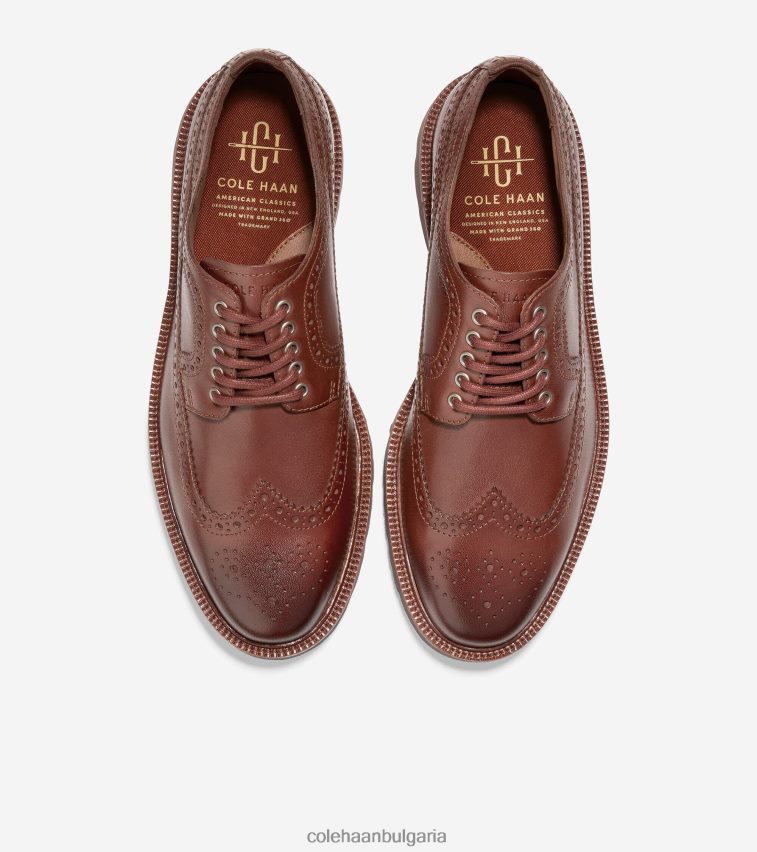 Cole Haan американски класически дългокрил оксфорд мъже 84PB6Z390 Уудбъри-след залез слънце обувки