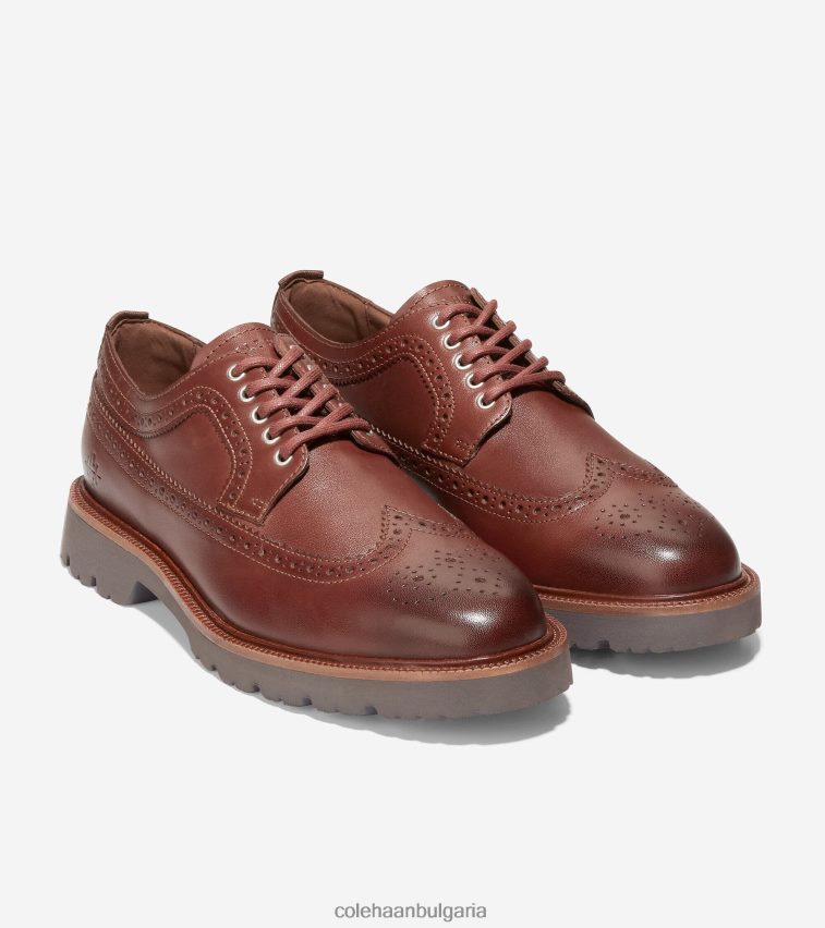 Cole Haan американски класически дългокрил оксфорд мъже 84PB6Z390 Уудбъри-след залез слънце обувки