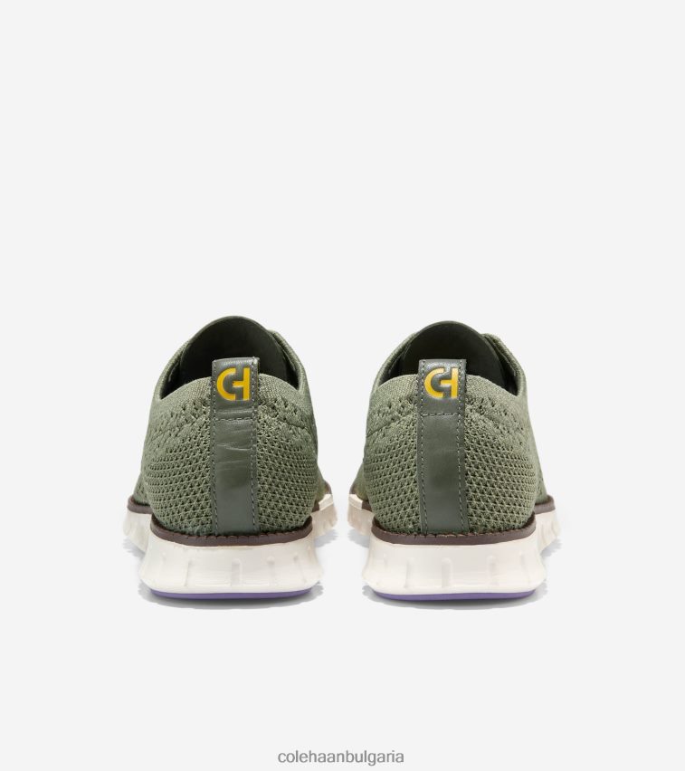 Cole Haan зерогранд Оксфорд мъже 84PB6Z427 стичлит от чаени листа обувки