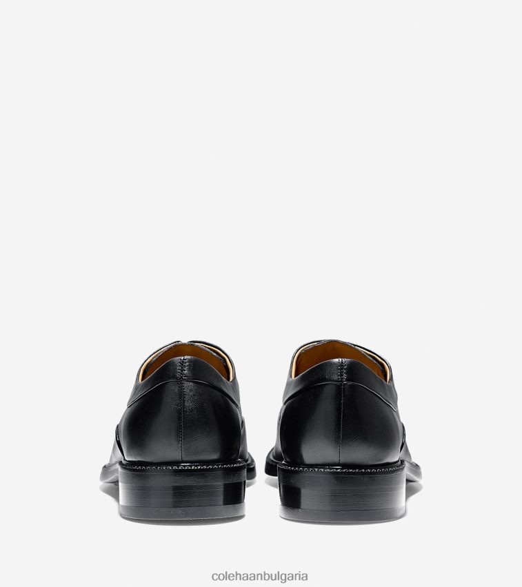 Cole Haan Уорън престилка Оксфорд мъже 84PB6Z438 черен обувки