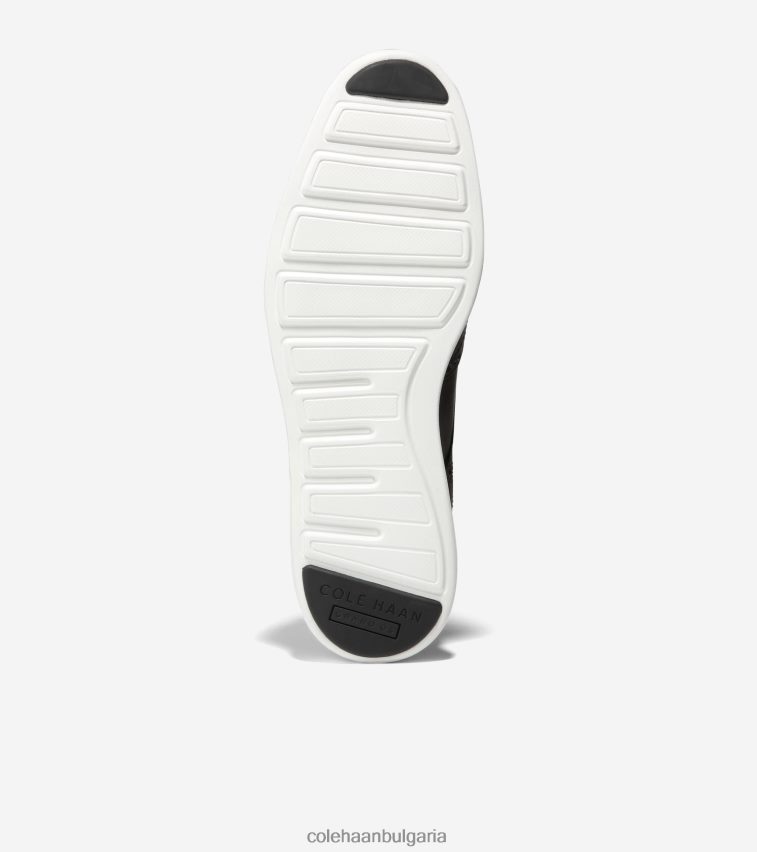 Cole Haan originalgrand wingtip oxford мъже 84PB6Z284 Черно бяла обувки