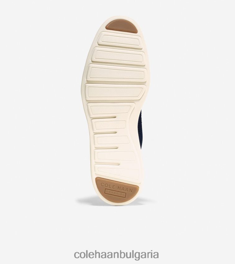 Cole Haan originalgrand wingtip oxford мъже 84PB6Z391 военноморски стичлайт-слонова кост обувки