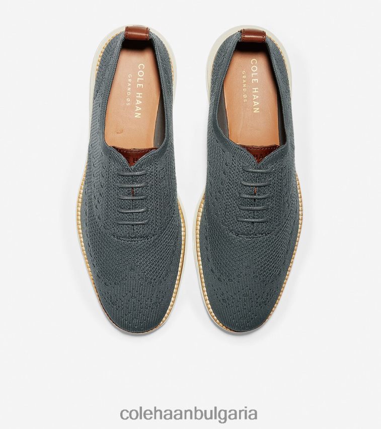 Cole Haan originalgrand wingtip oxford мъже 84PB6Z392 магнит стичлит-слонова кост обувки