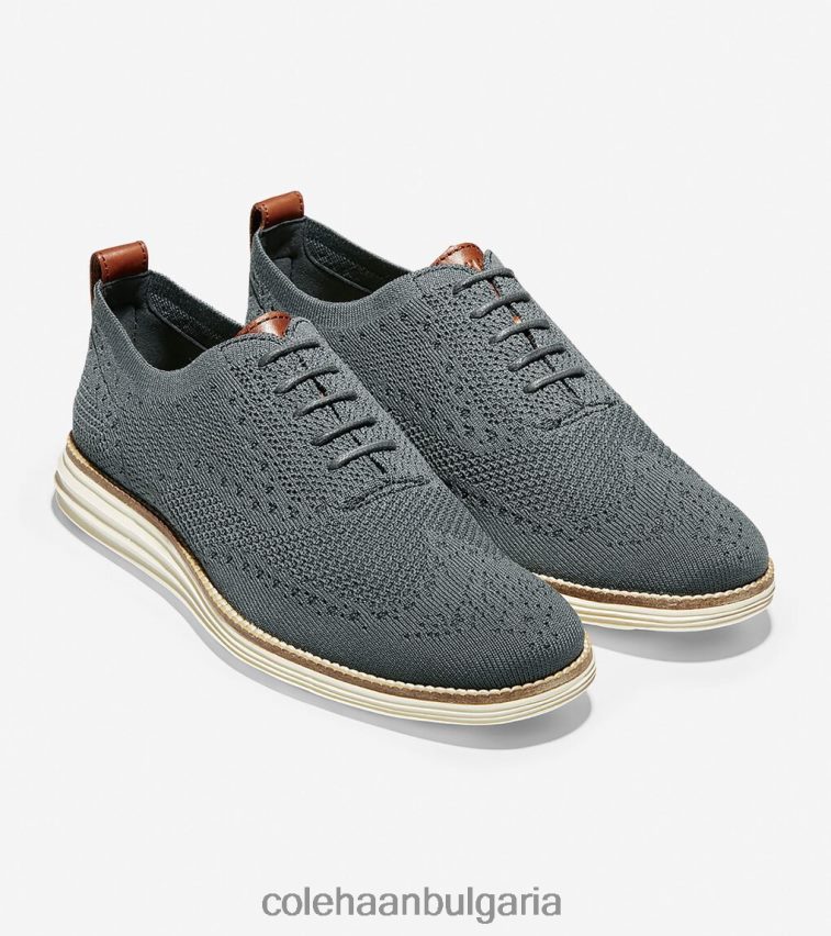 Cole Haan originalgrand wingtip oxford мъже 84PB6Z392 магнит стичлит-слонова кост обувки