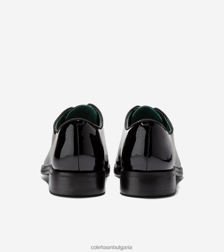 Cole Haan washington grand laser wingtip oxford мъже 84PB6Z422 черен патент обувки