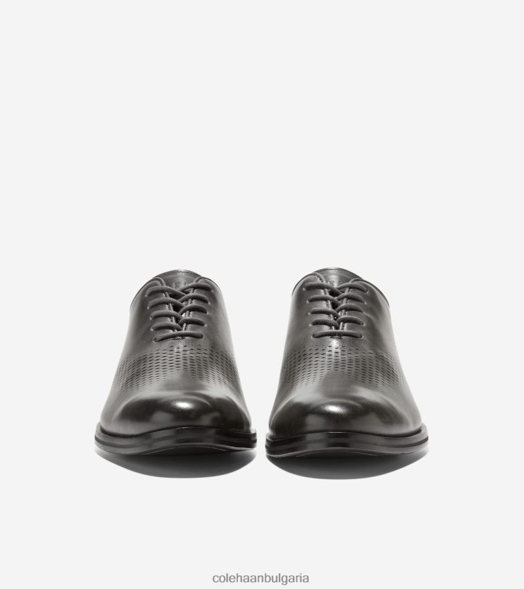 Cole Haan washington grand laser wingtip oxford мъже 84PB6Z423 сиво райе обувки