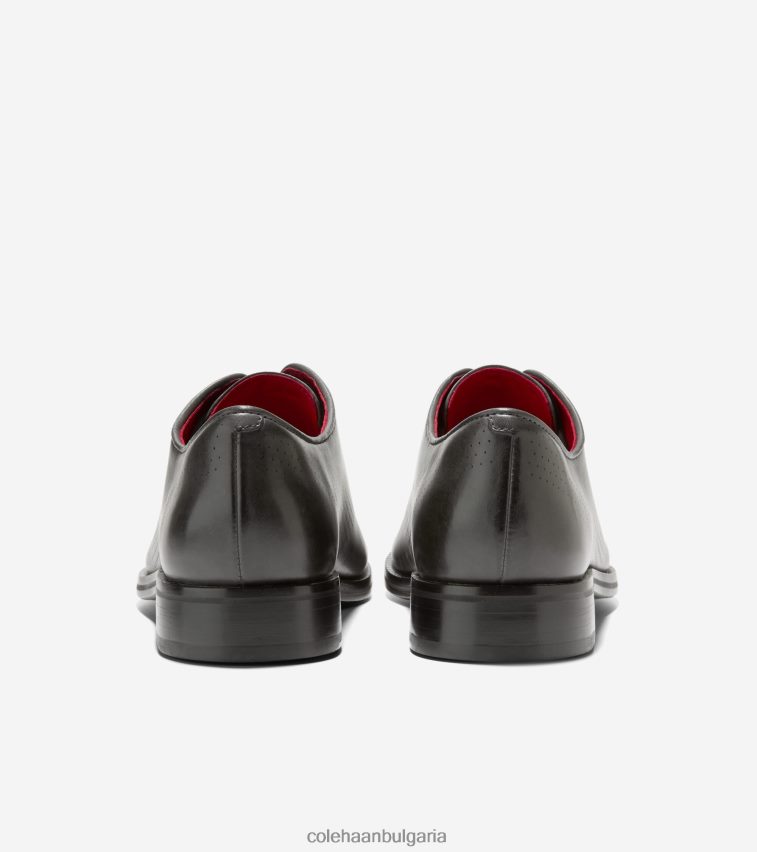 Cole Haan washington grand laser wingtip oxford мъже 84PB6Z423 сиво райе обувки