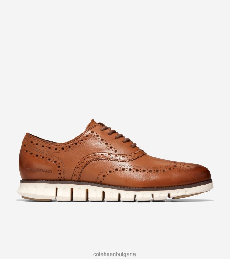Cole Haan zerogrand wingtip oxford мъже 84PB6Z395 британски тен обувки