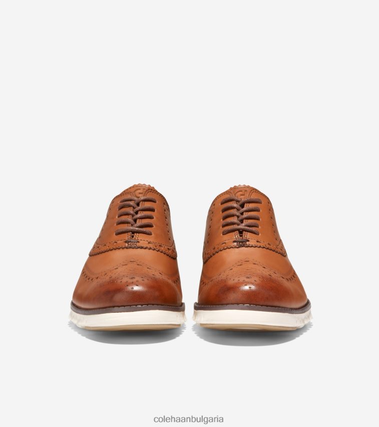 Cole Haan zerogrand wingtip oxford мъже 84PB6Z395 британски тен обувки