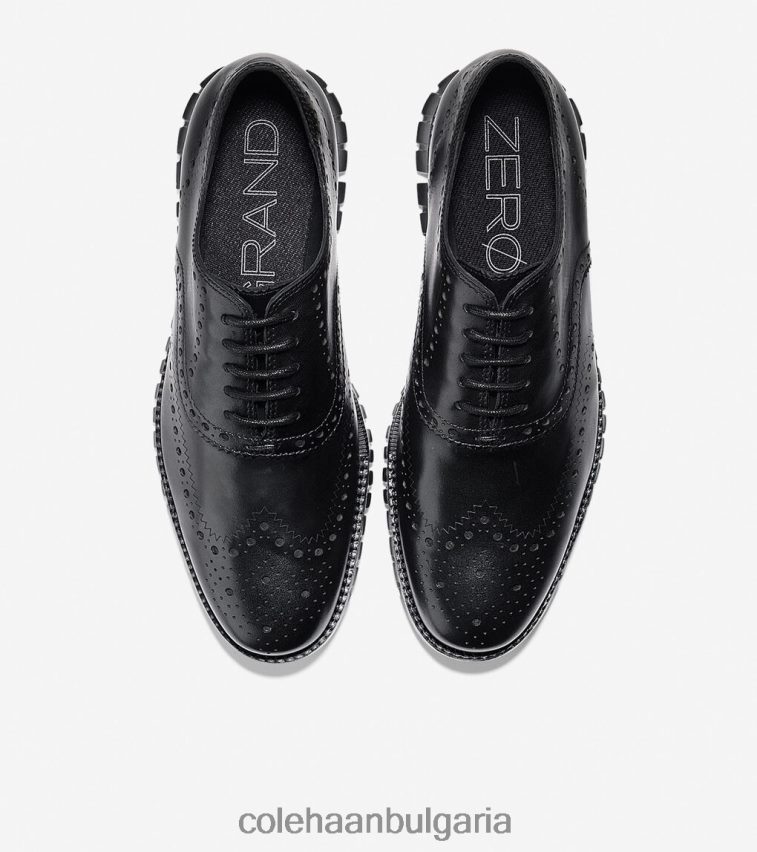 Cole Haan zerogrand wingtip oxford мъже 84PB6Z396 черен обувки