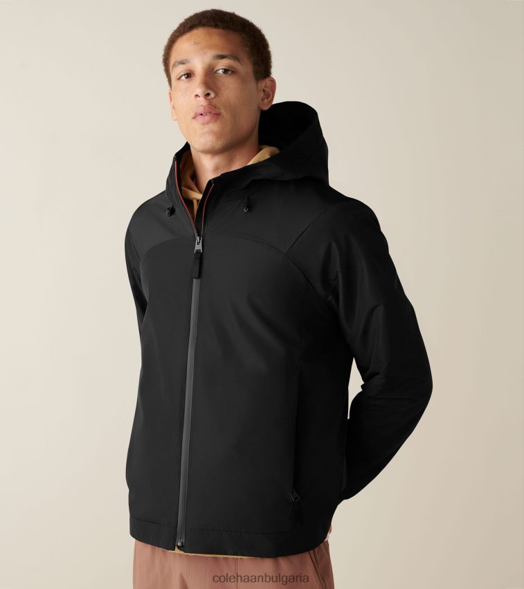 Cole Haan яке за бягане мъже 84PB6Z560 черен облекло